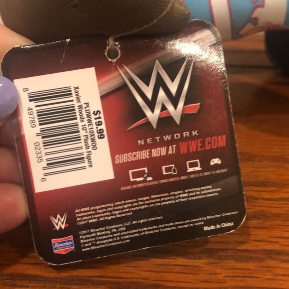 WWE Xavier Woods Bleachers Creatures Plush toy 10" New! - Picture 4 of 6
